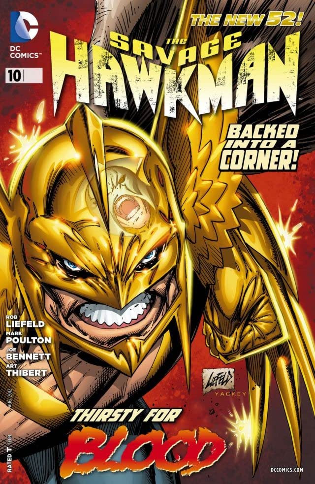 The Savage Hawkman (2011) #10 cover