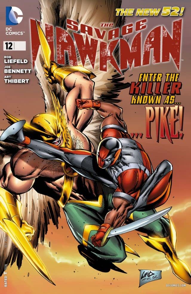 The Savage Hawkman (2011) #12 cover