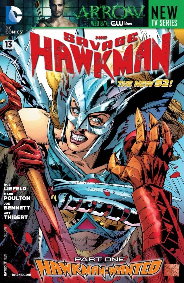 The Savage Hawkman (2011) #13 cover