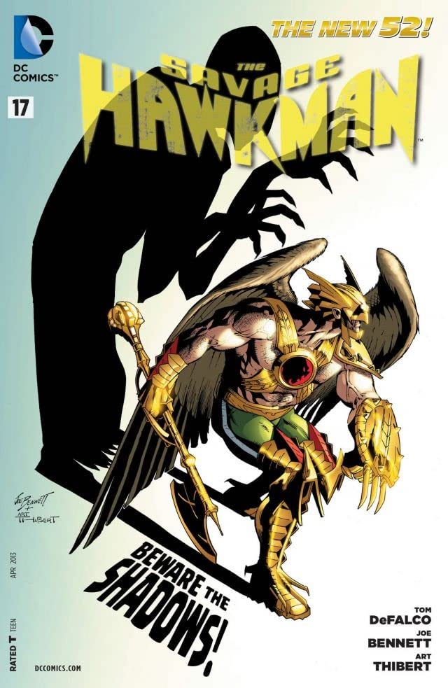 The Savage Hawkman (2011) #17 cover