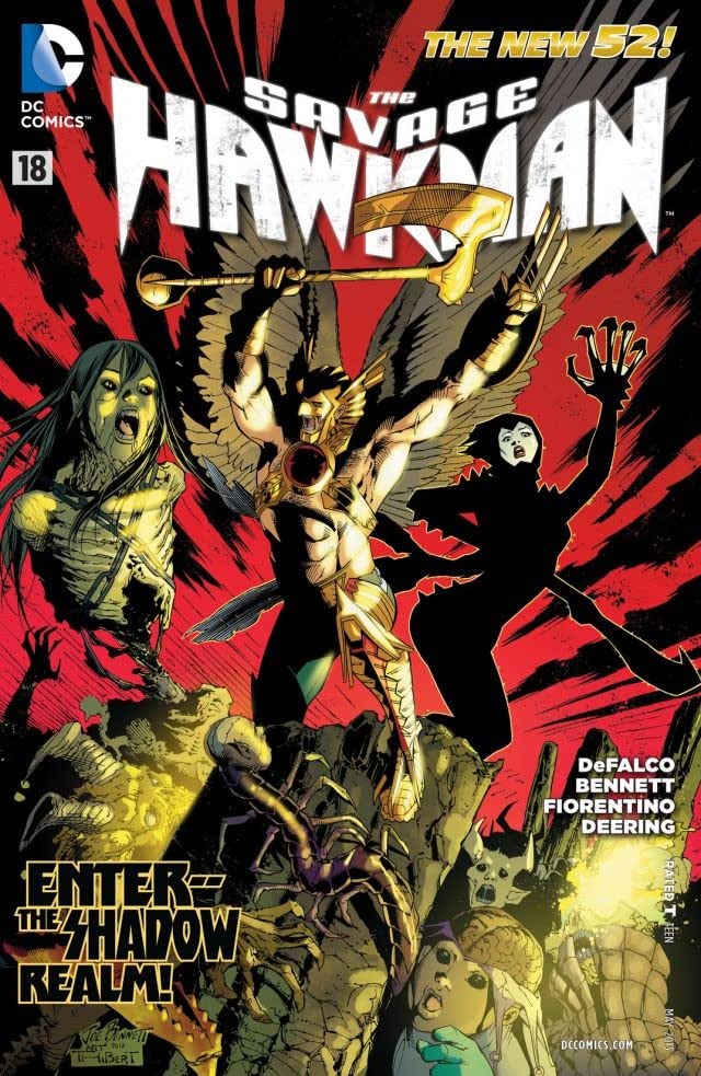 The Savage Hawkman (2011) #18 cover