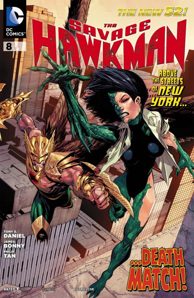 The Savage Hawkman (2011) #8 cover