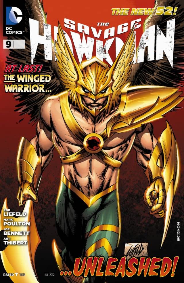 The Savage Hawkman (2011) #9 cover