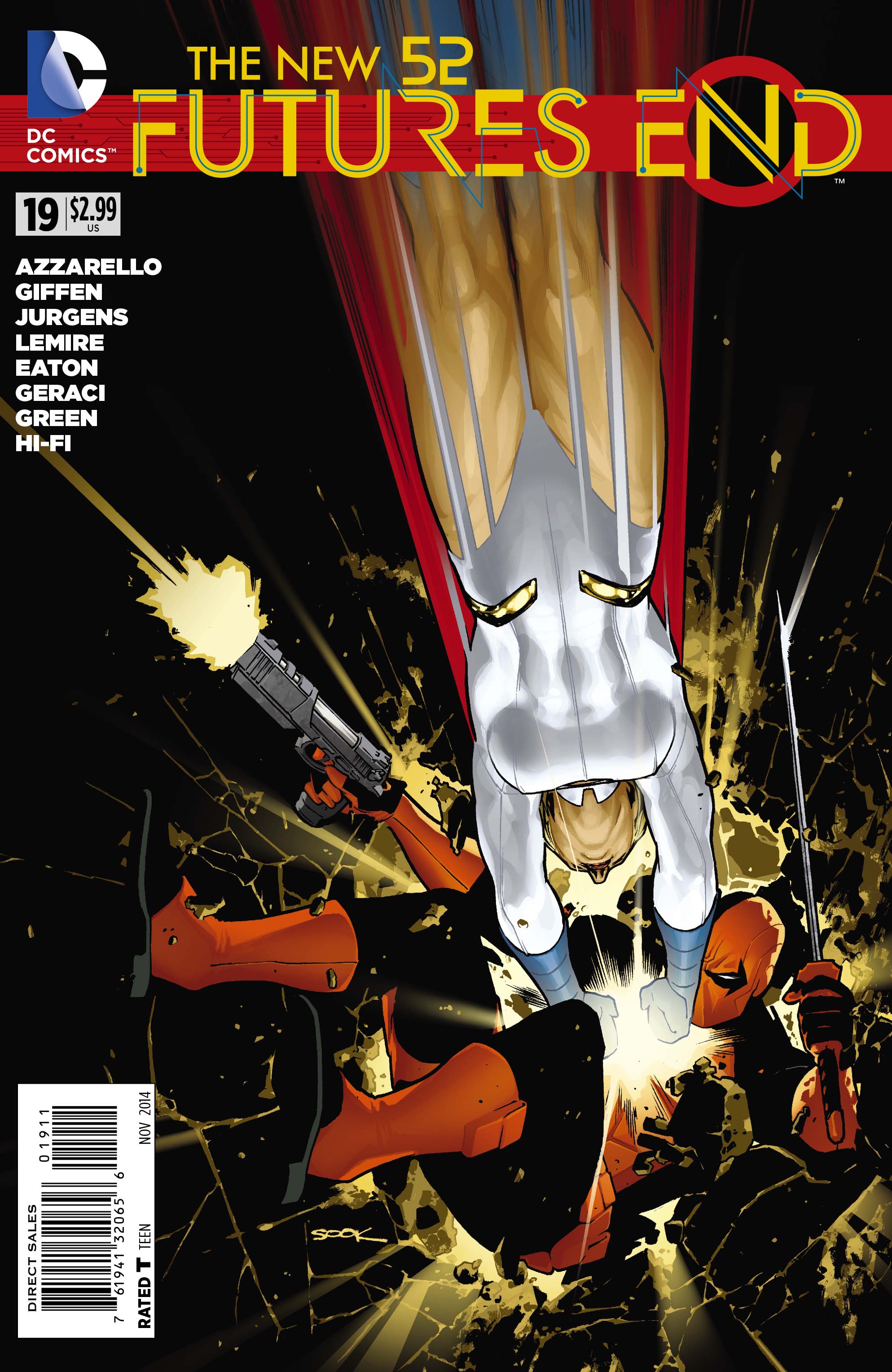 Cover of The New 52: Futures End #19