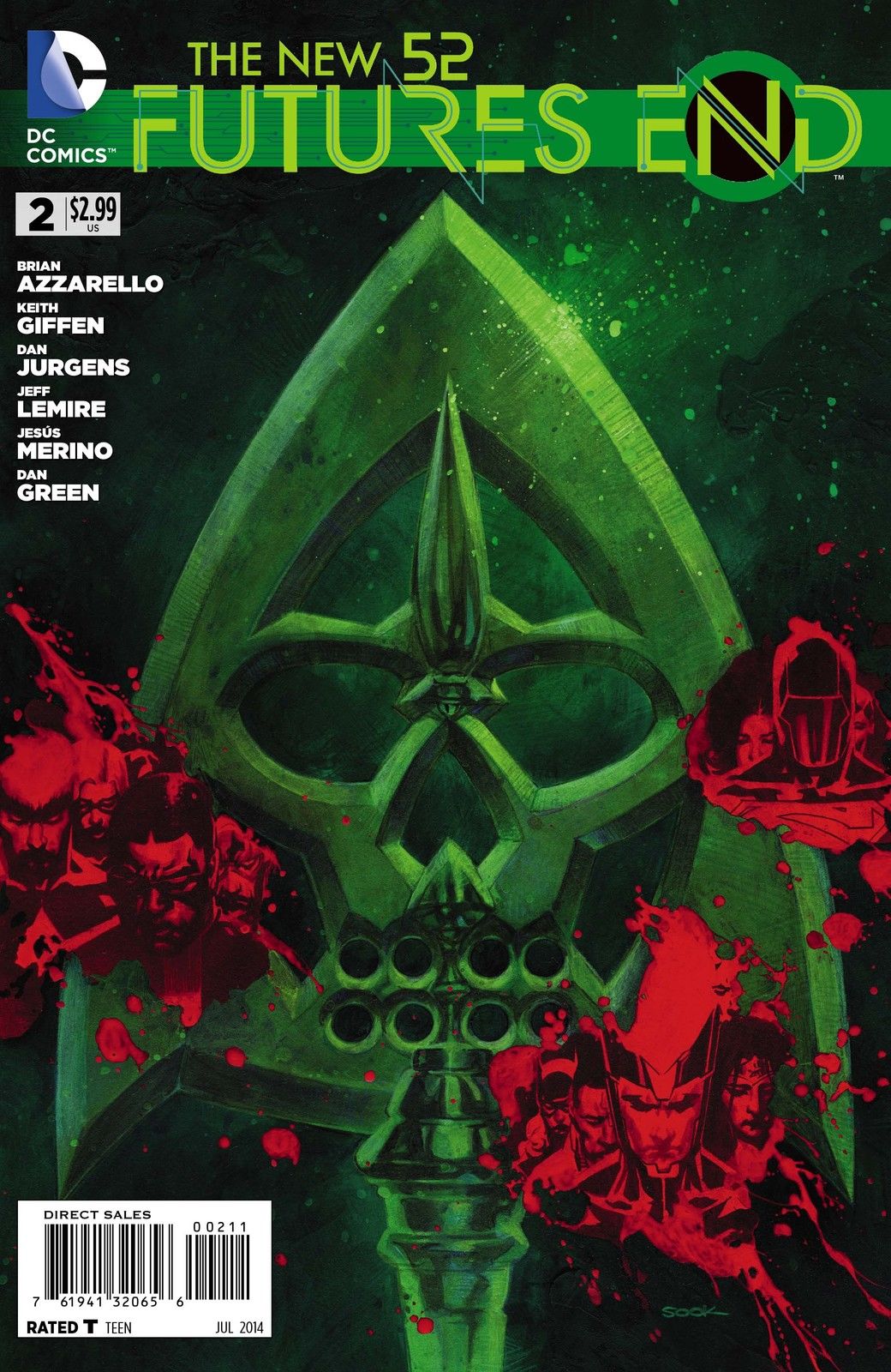 Cover of The New 52: Futures End #2