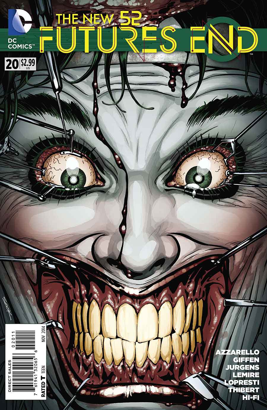 The New 52: Futures End #20 cover