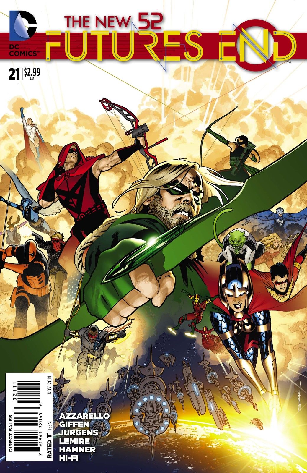 Cover of The New 52: Futures End #21