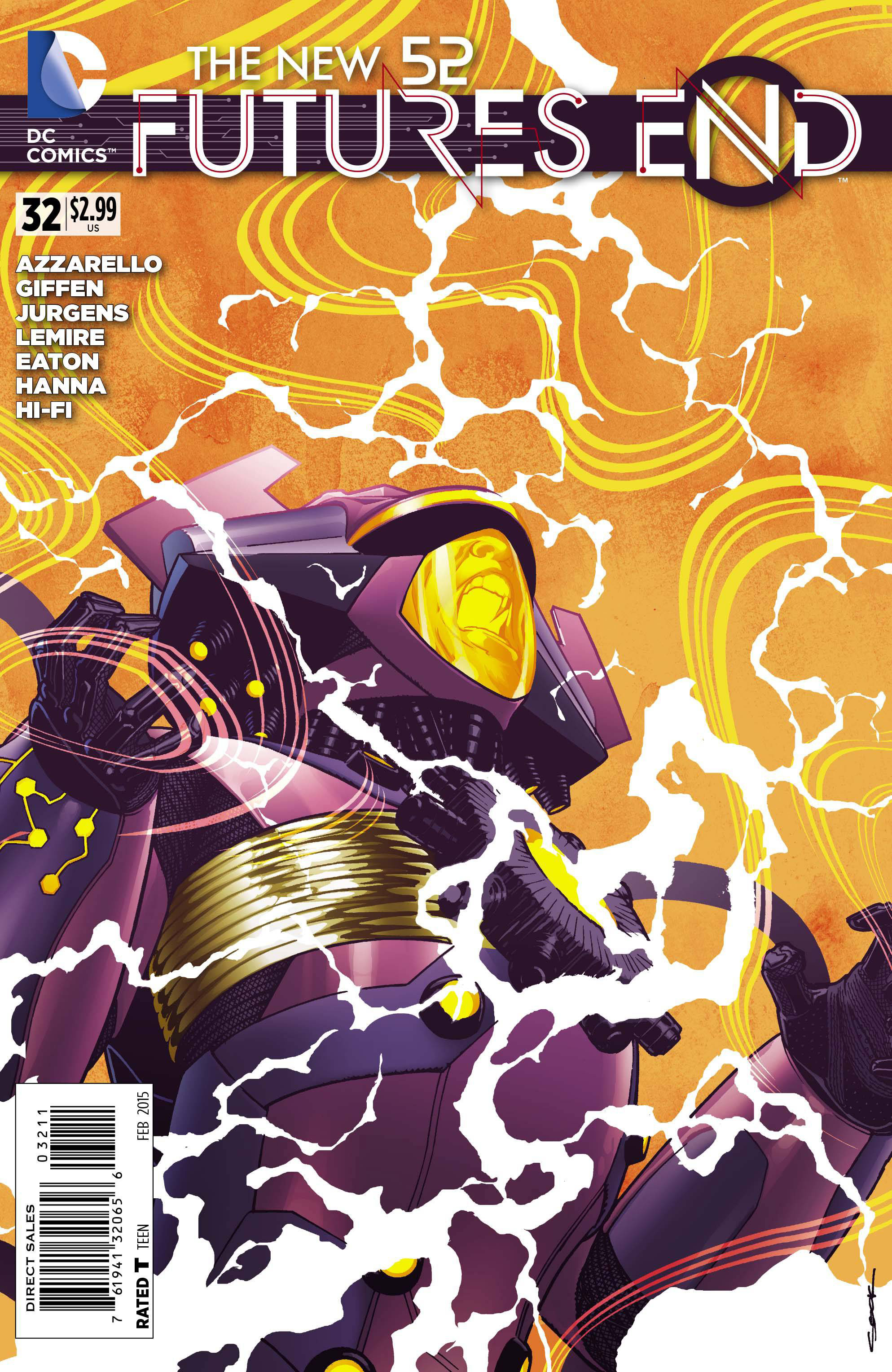 Cover of The New 52: Futures End #32
