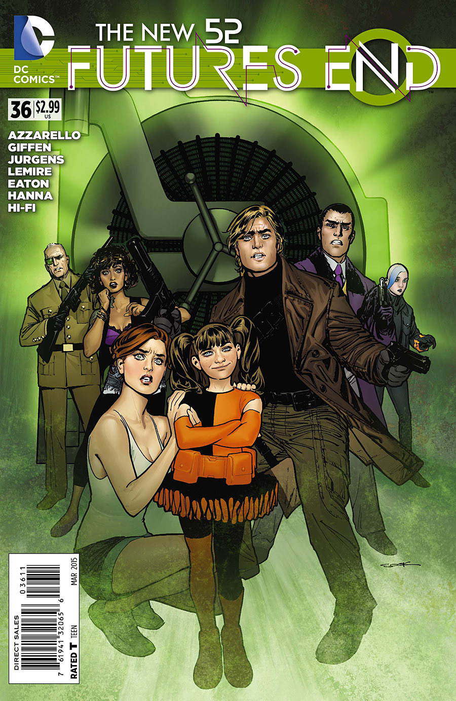 Cover of The New 52: Futures End #36