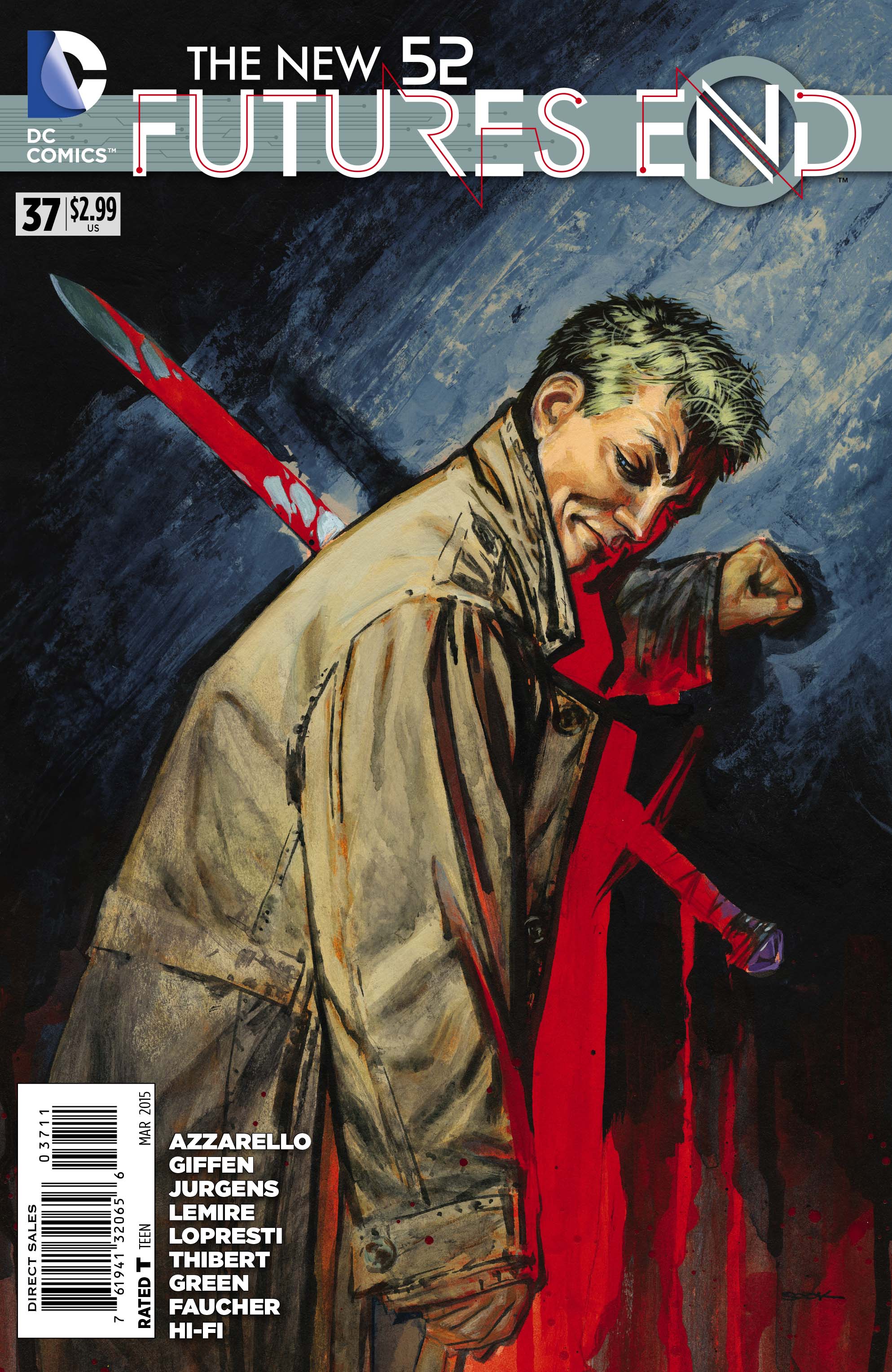 Cover of The New 52: Futures End #37
