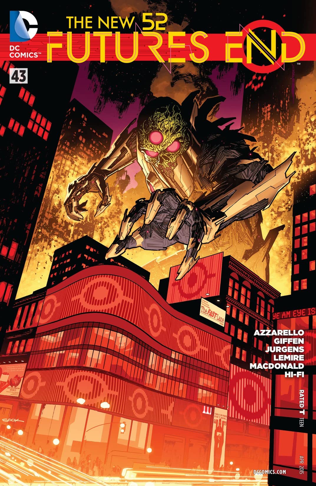 Cover of The New 52: Futures End #43