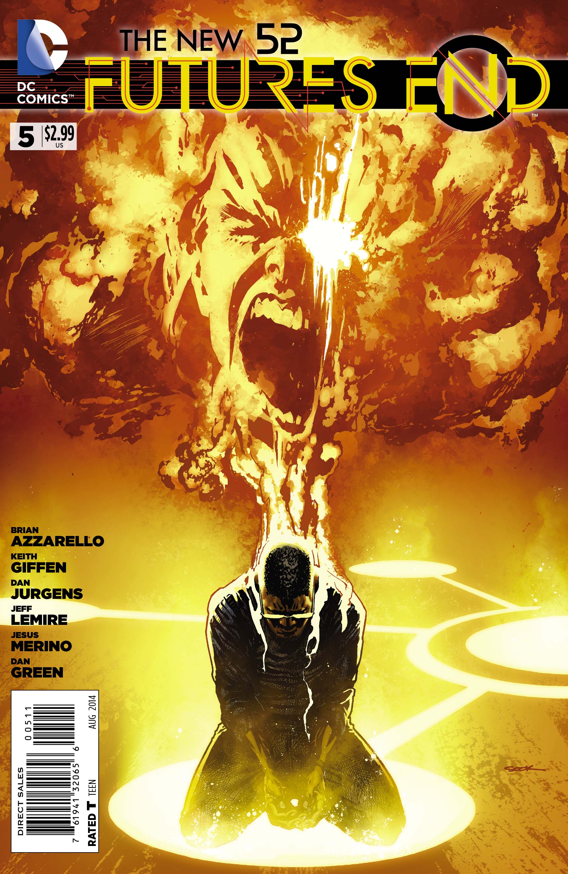 Cover of The New 52: Futures End #5