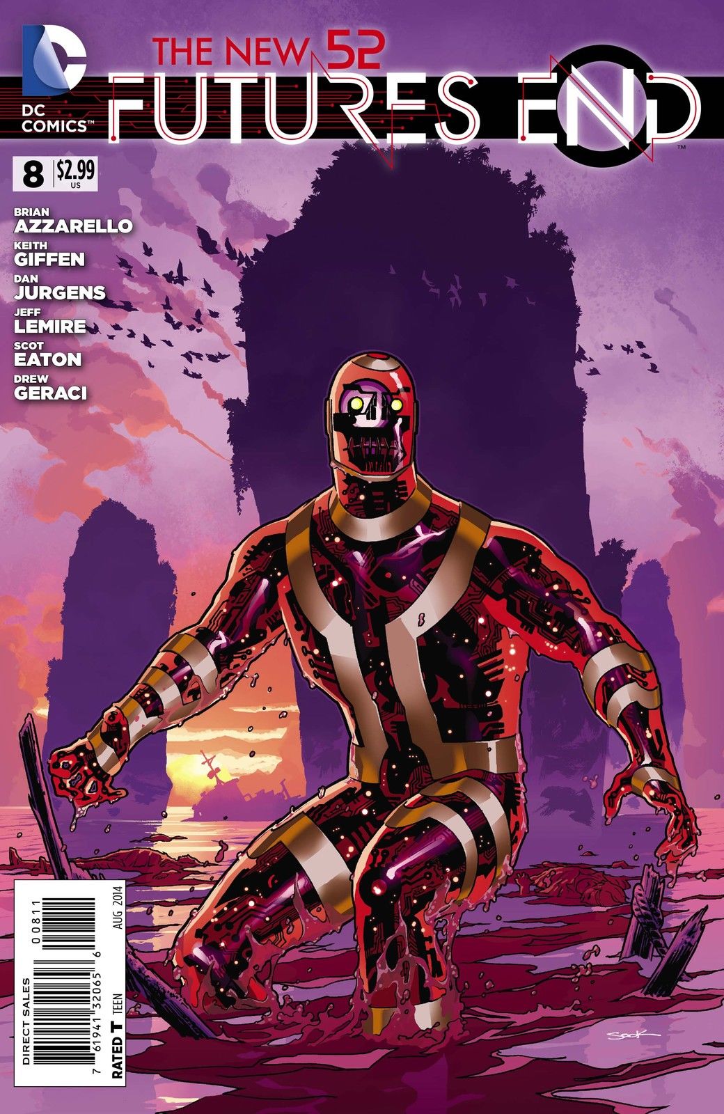 Cover of The New 52: Futures End #8
