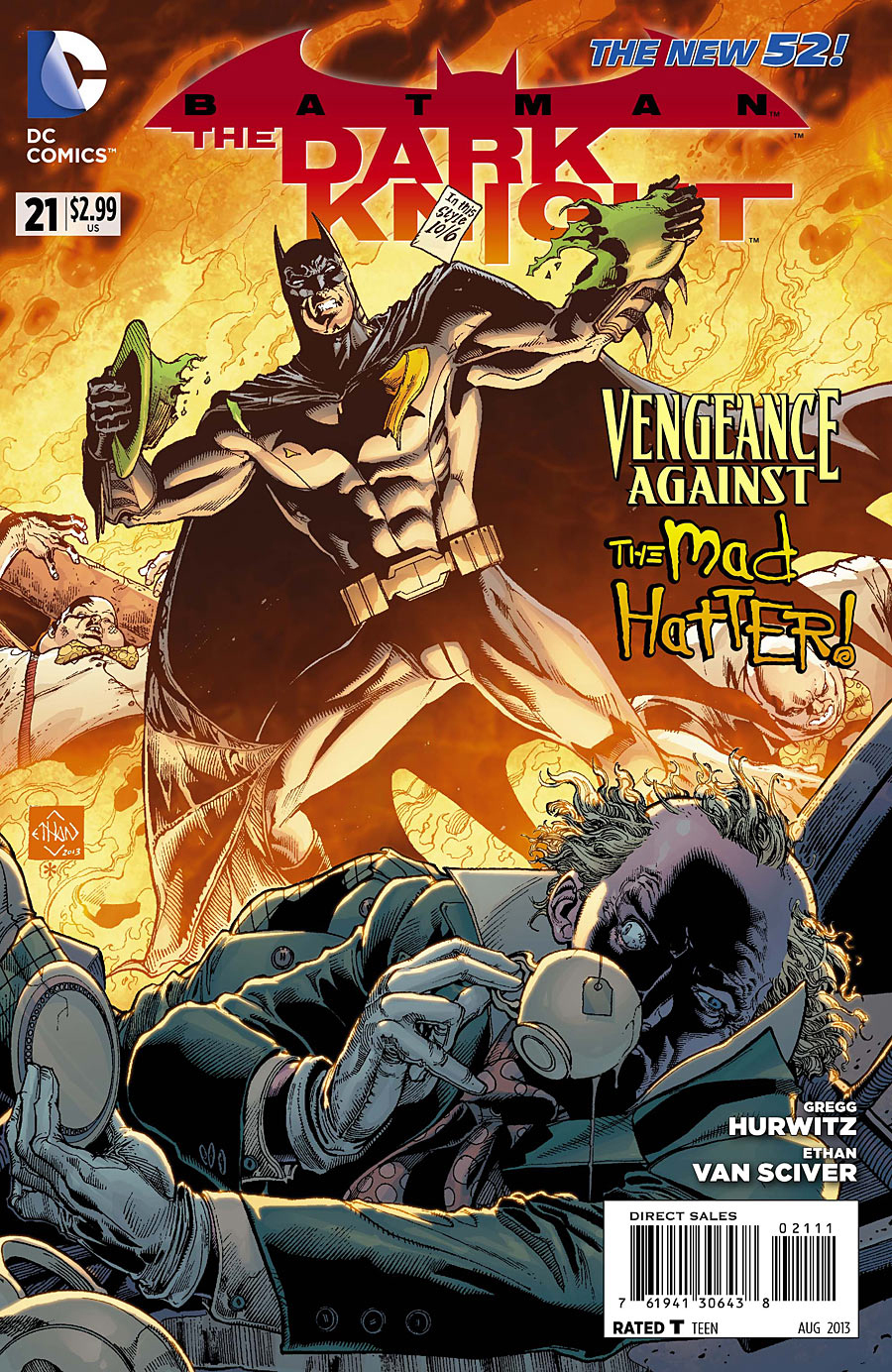 Cover of Batman: The Dark Knight #21