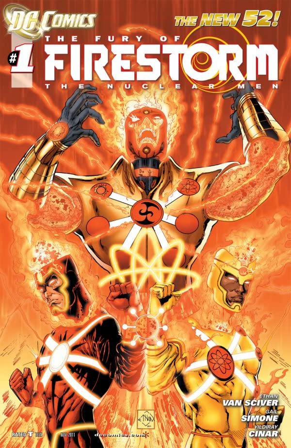 Cover of The Fury of Firestorm: The Nuclear Men #1