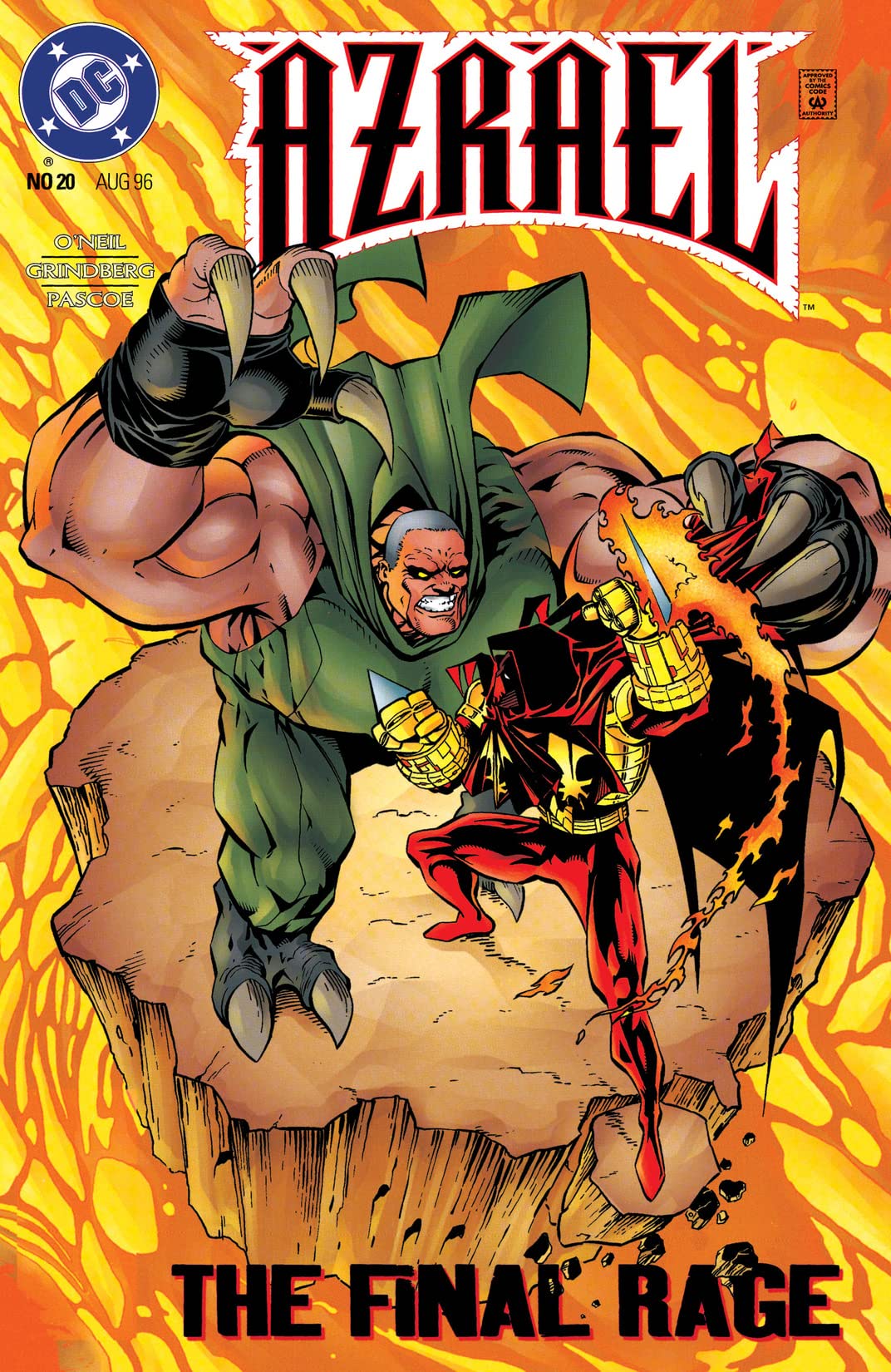 Azrael (1995) #20 cover