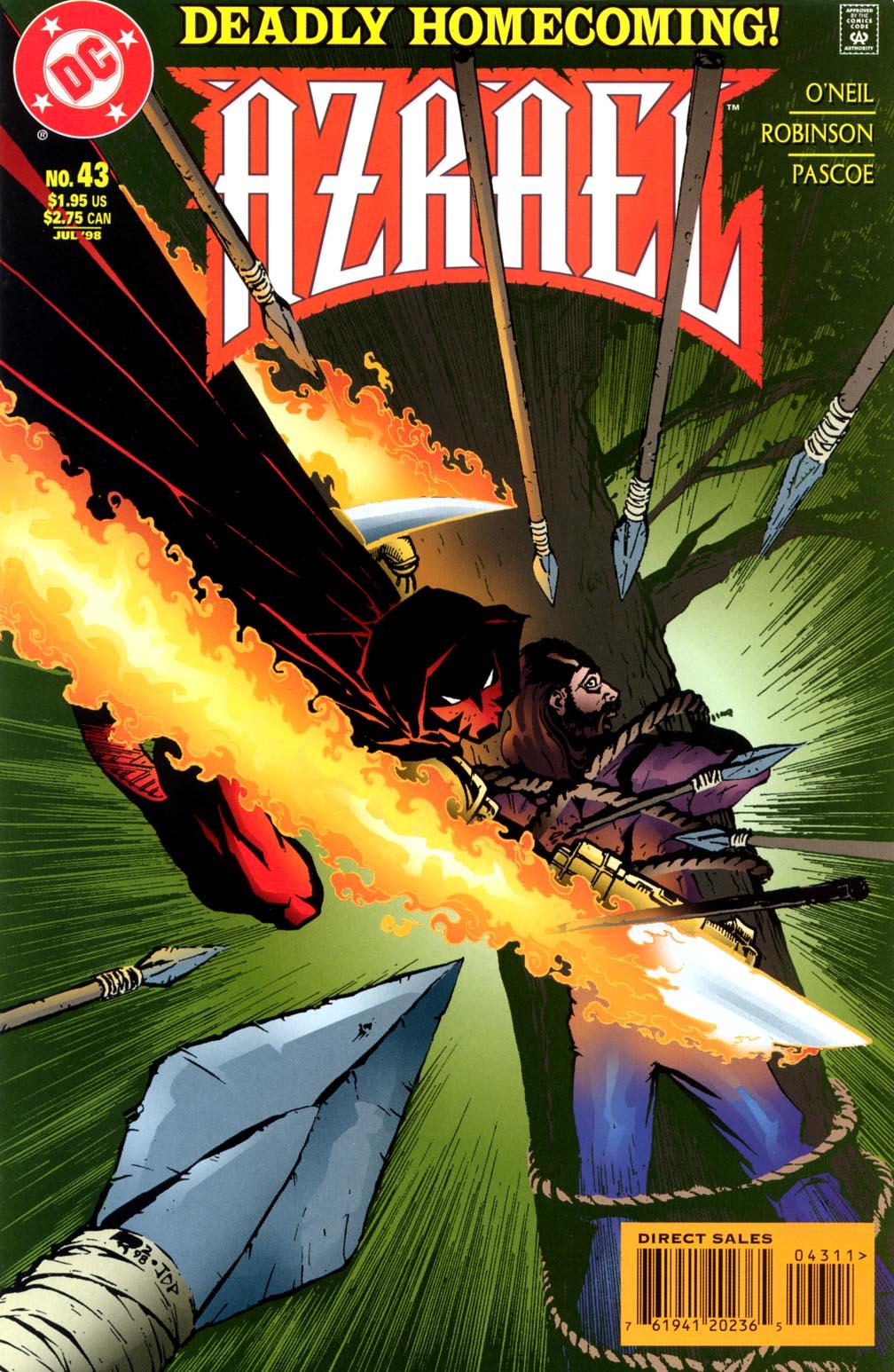 Azrael (1995) #43 cover