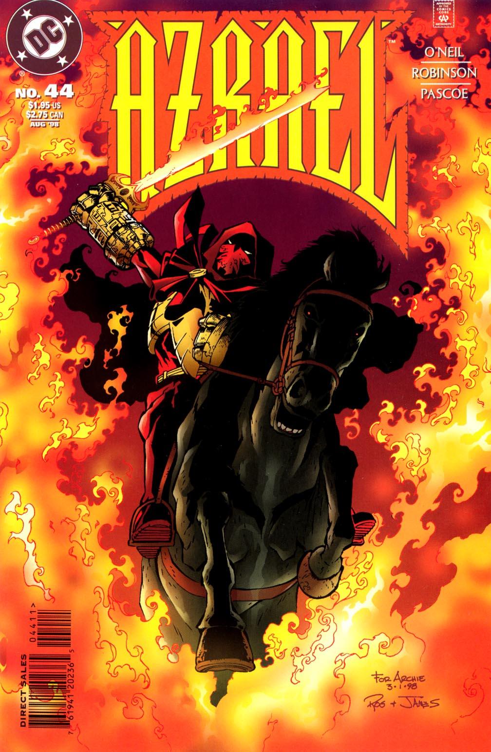 Azrael (1995) #44 cover