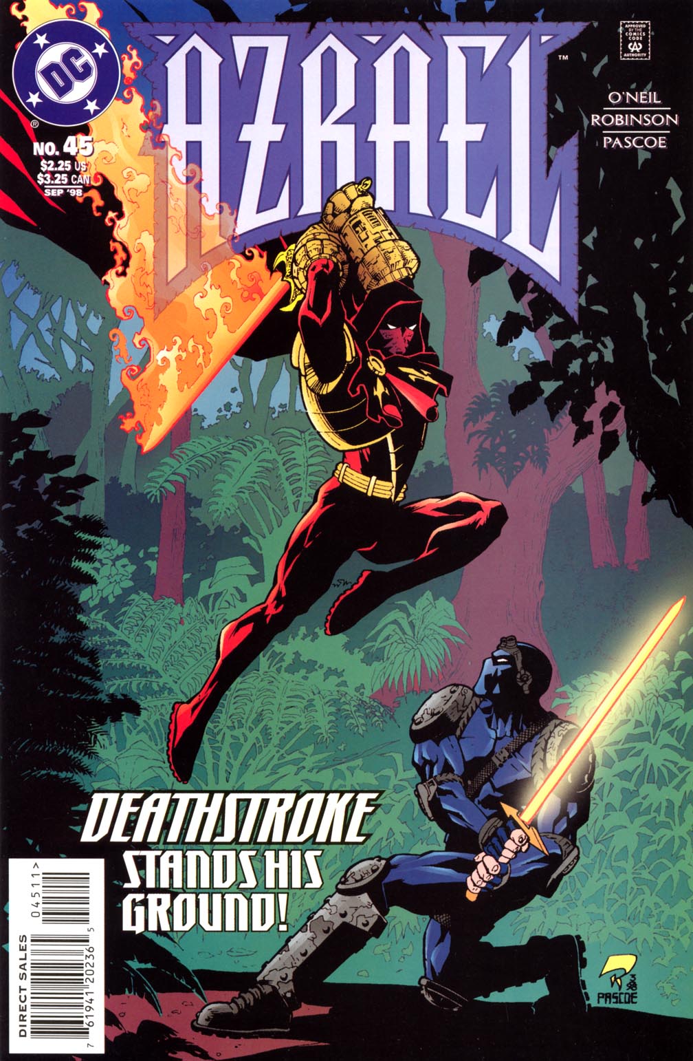 Azrael (1995) #45 cover