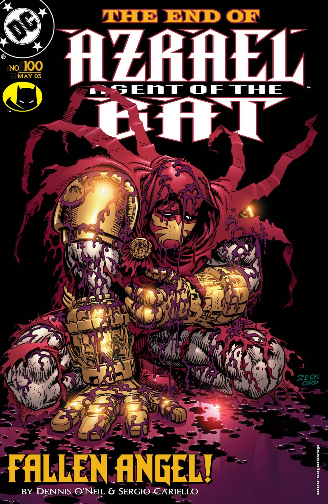 Azrael: Agent of the Bat (1998) #100 cover