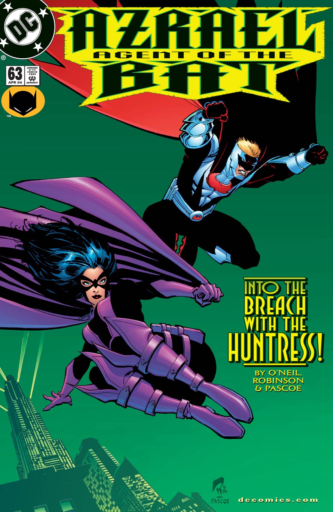 Azrael: Agent of the Bat (1998) #63 cover