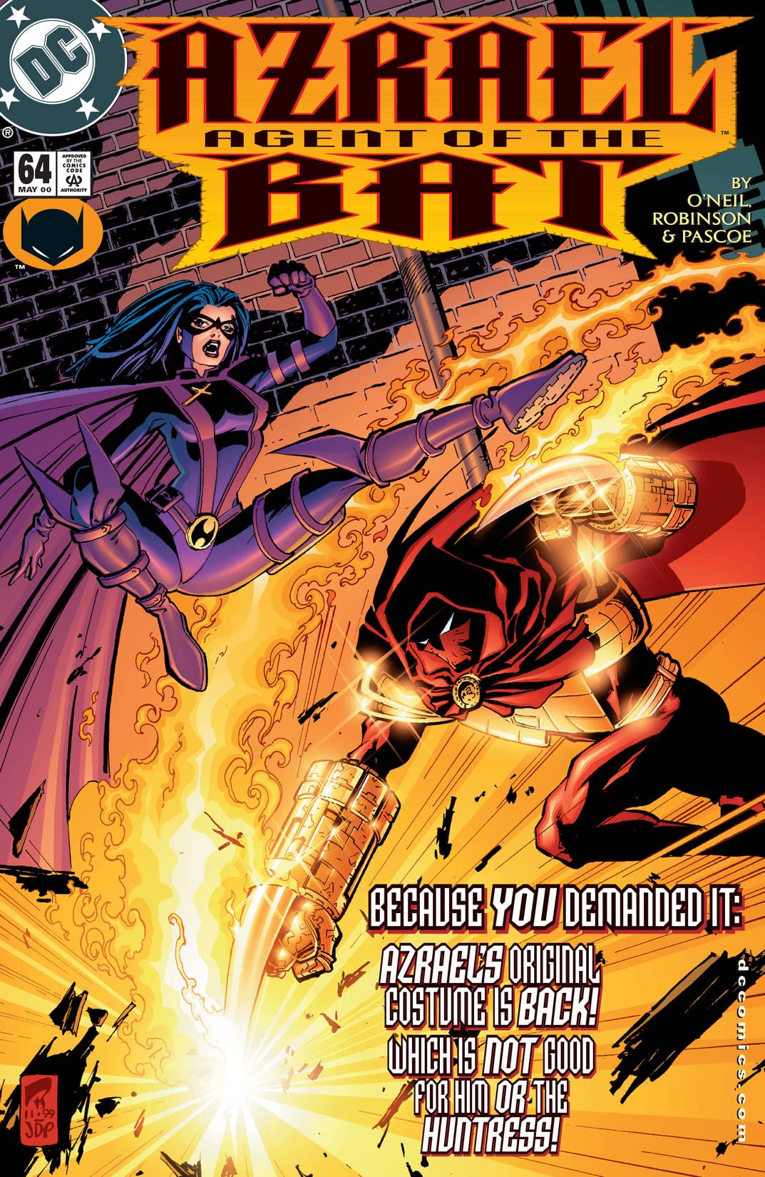 Azrael: Agent of the Bat (1998) #64 cover