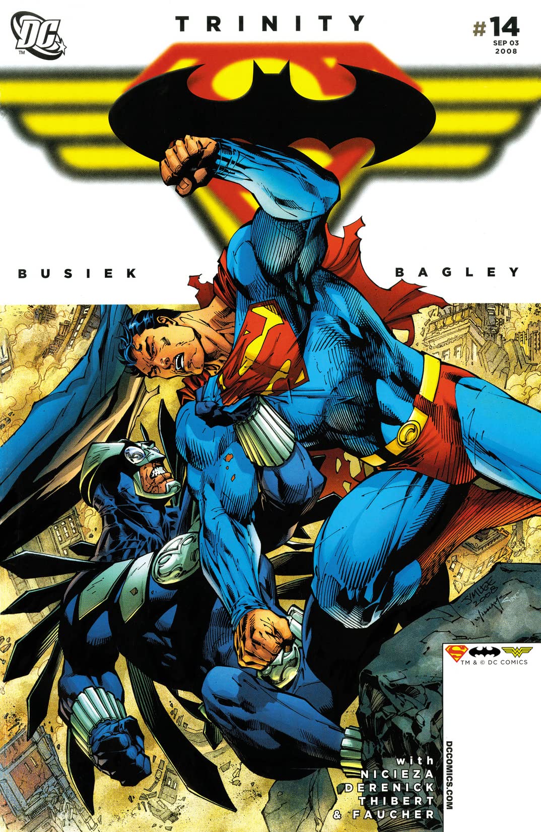 Trinity (2008) #14 cover