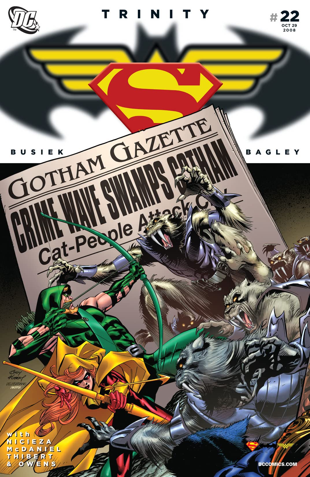 Trinity (2008) #22 cover