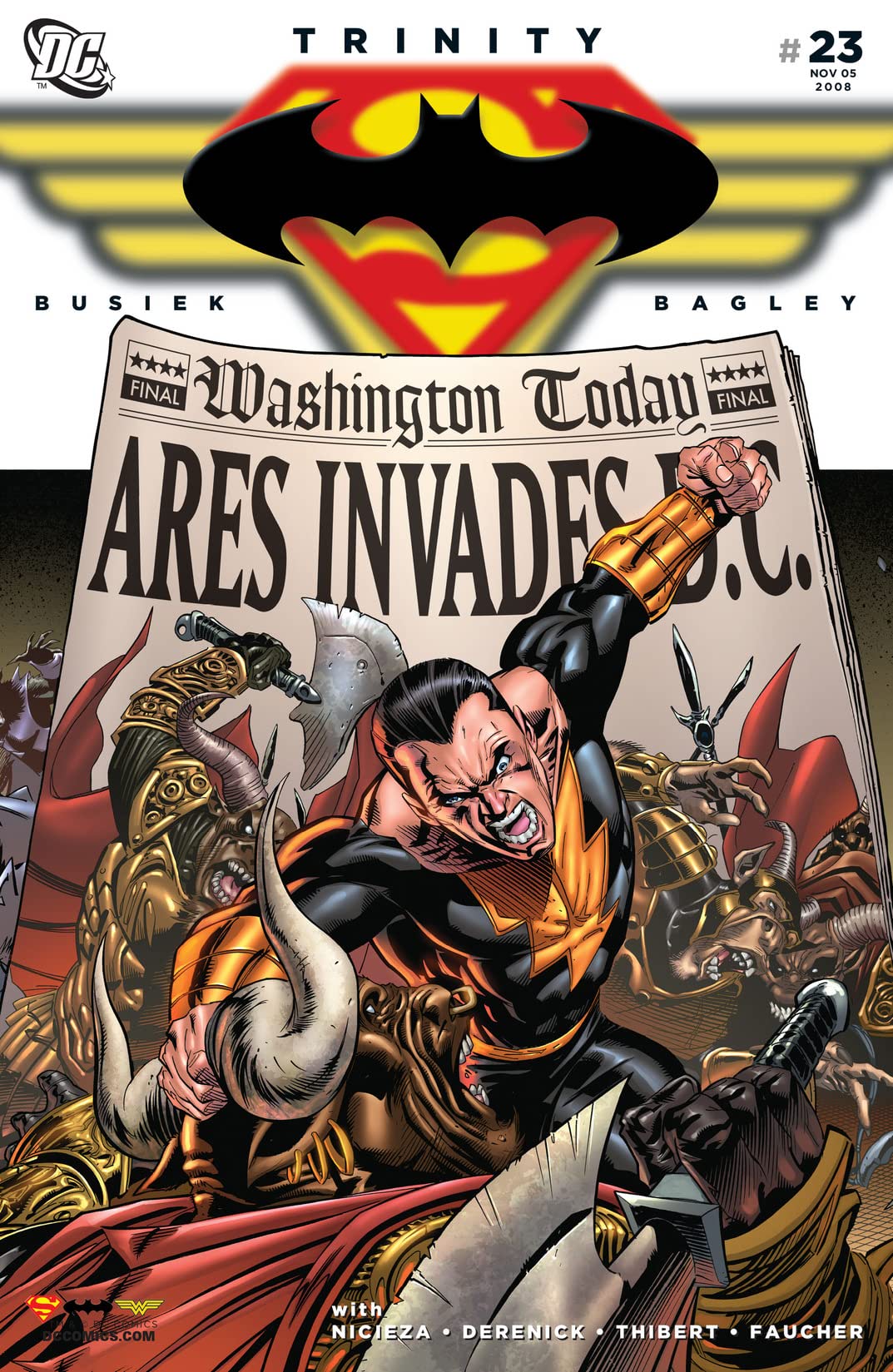 Trinity (2008) #23 cover