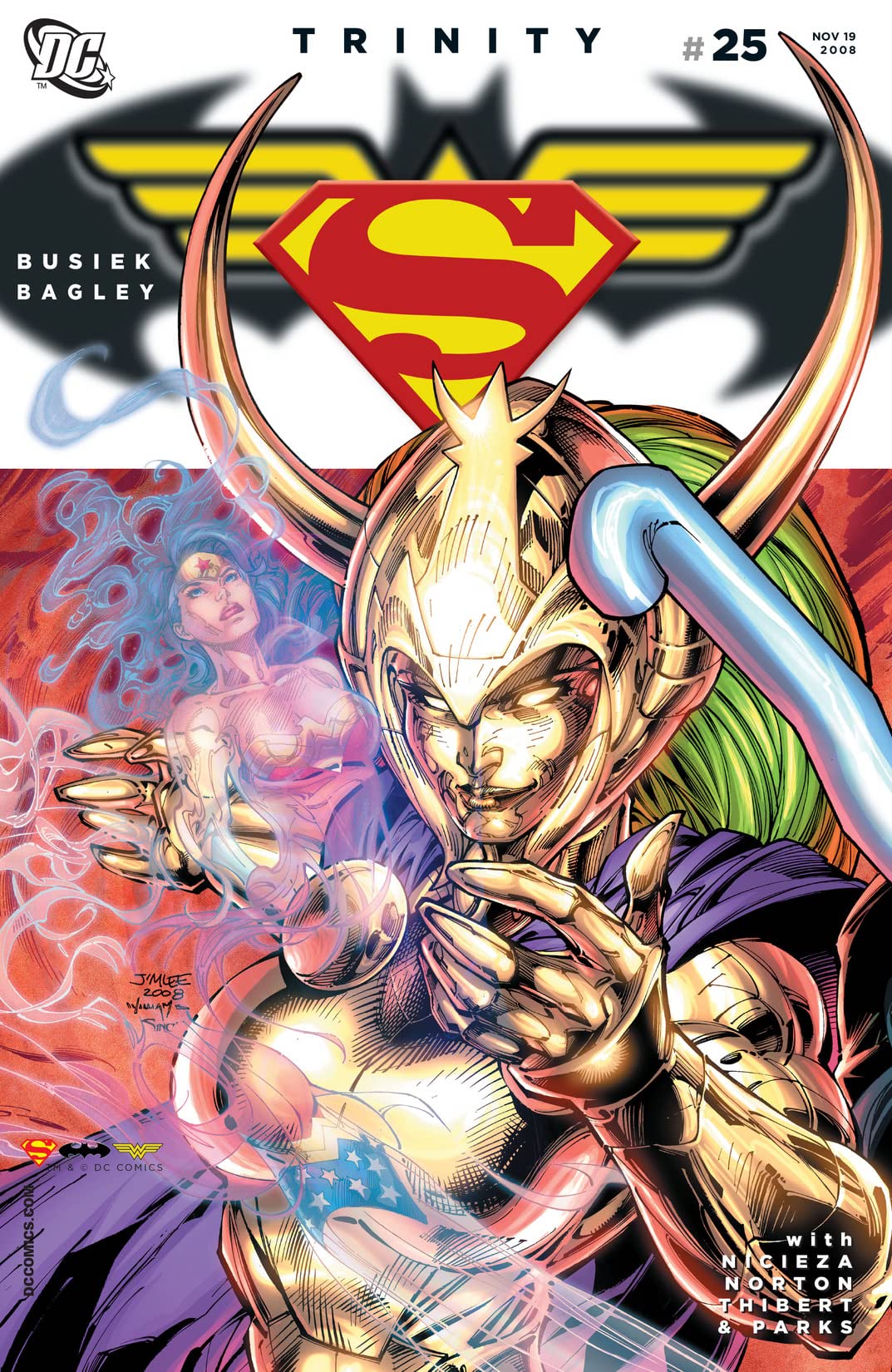 Trinity (2008) #25 cover