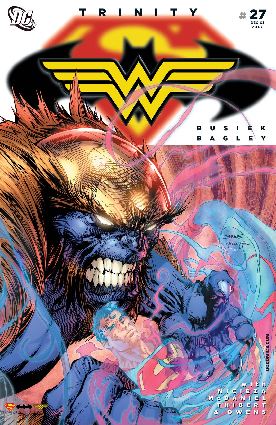 Trinity (2008) #27 cover
