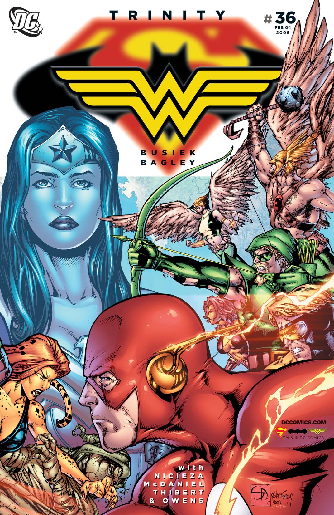 Trinity (2008) #36 cover