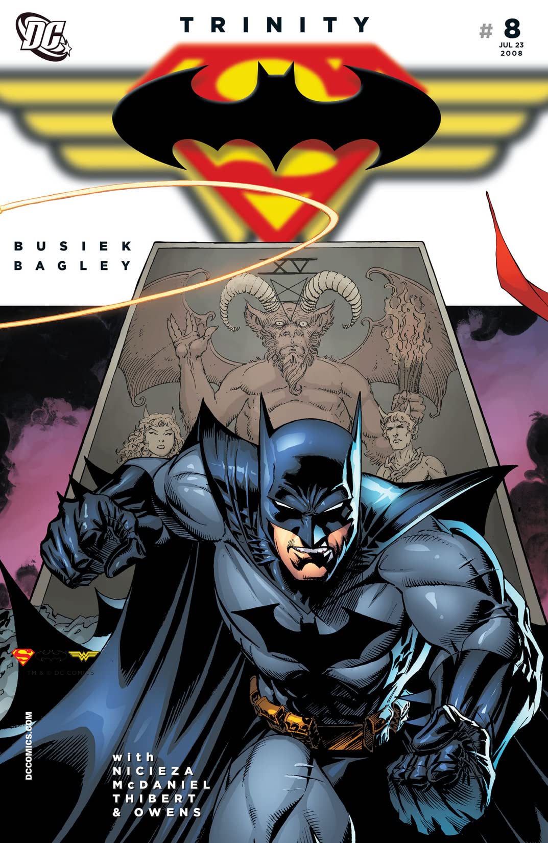 Trinity (2008) #8 cover