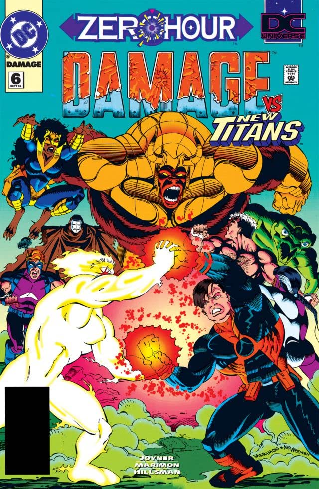 Damage (1994) #6 cover