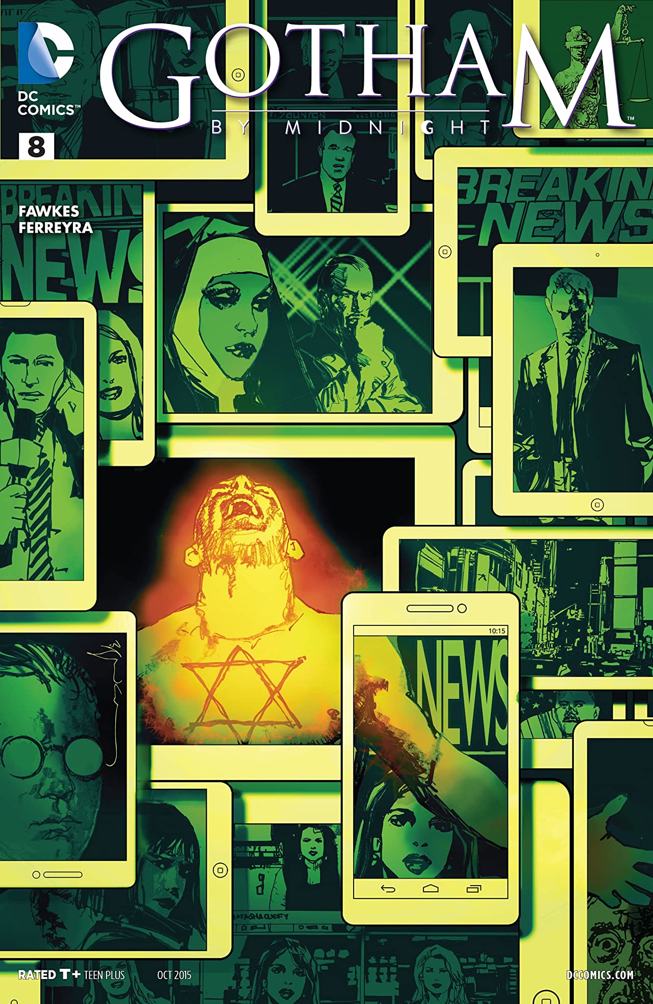 Gotham by Midnight (2015) #8 cover