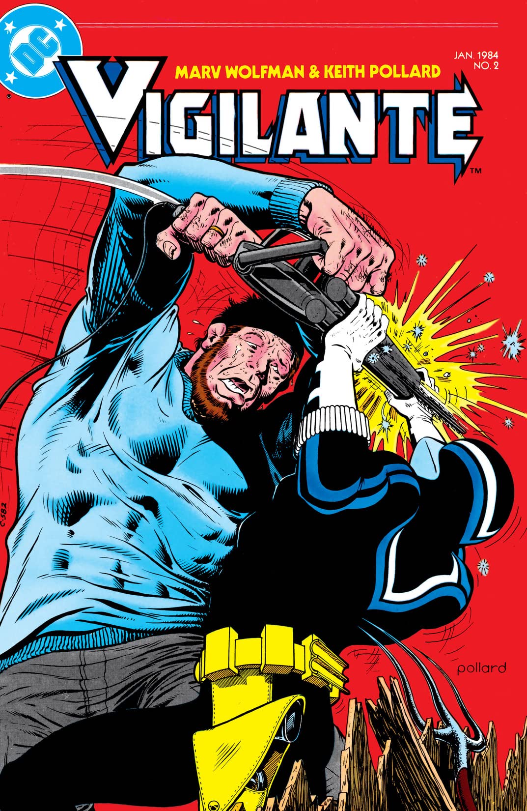 Cover of The Vigilante #2