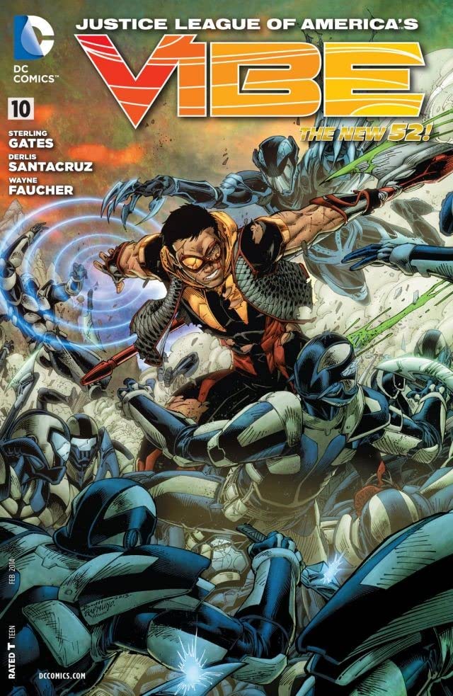 Justice League of America's Vibe (2013) #10 cover