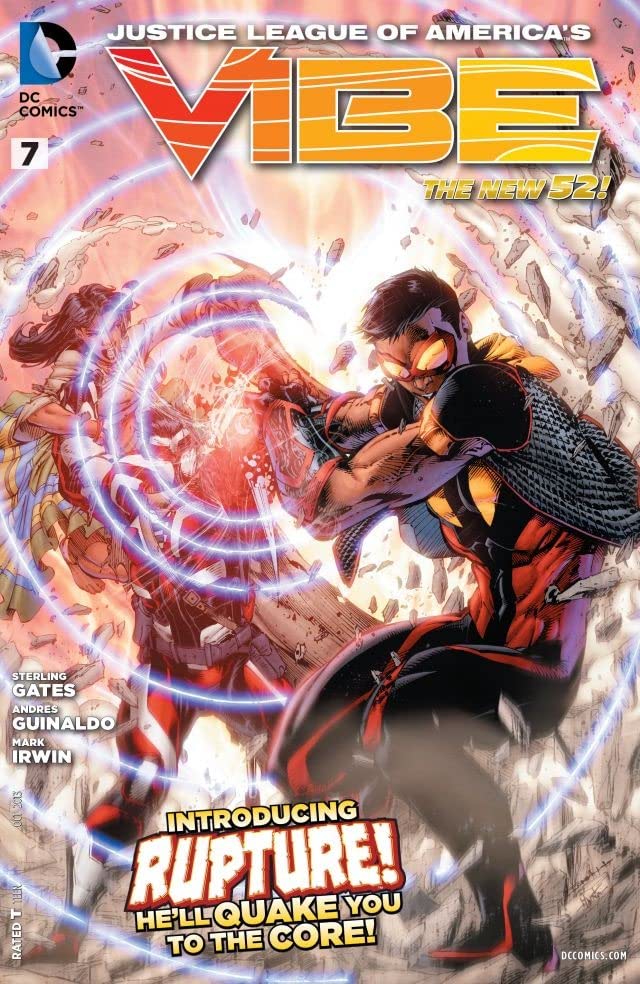 Justice League of America's Vibe #7 cover