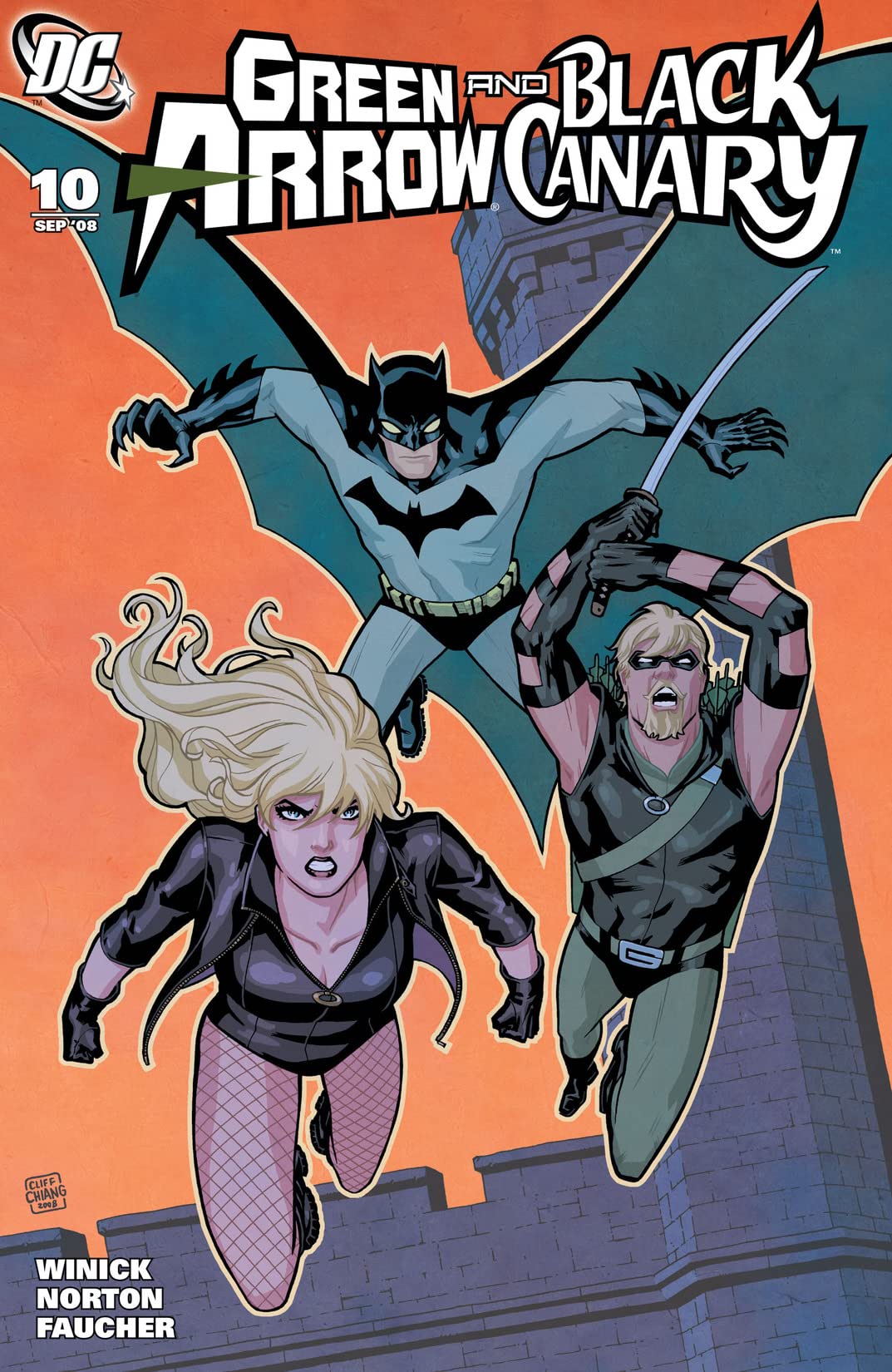 Green Arrow / Black Canary (2007) #10 cover