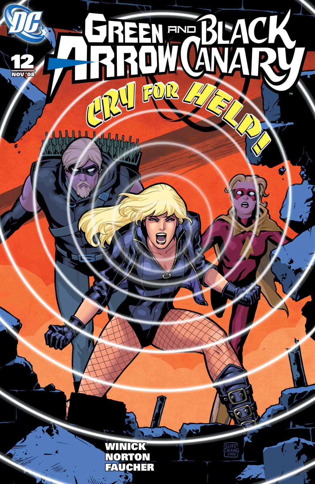 Green Arrow / Black Canary (2007) #12 cover