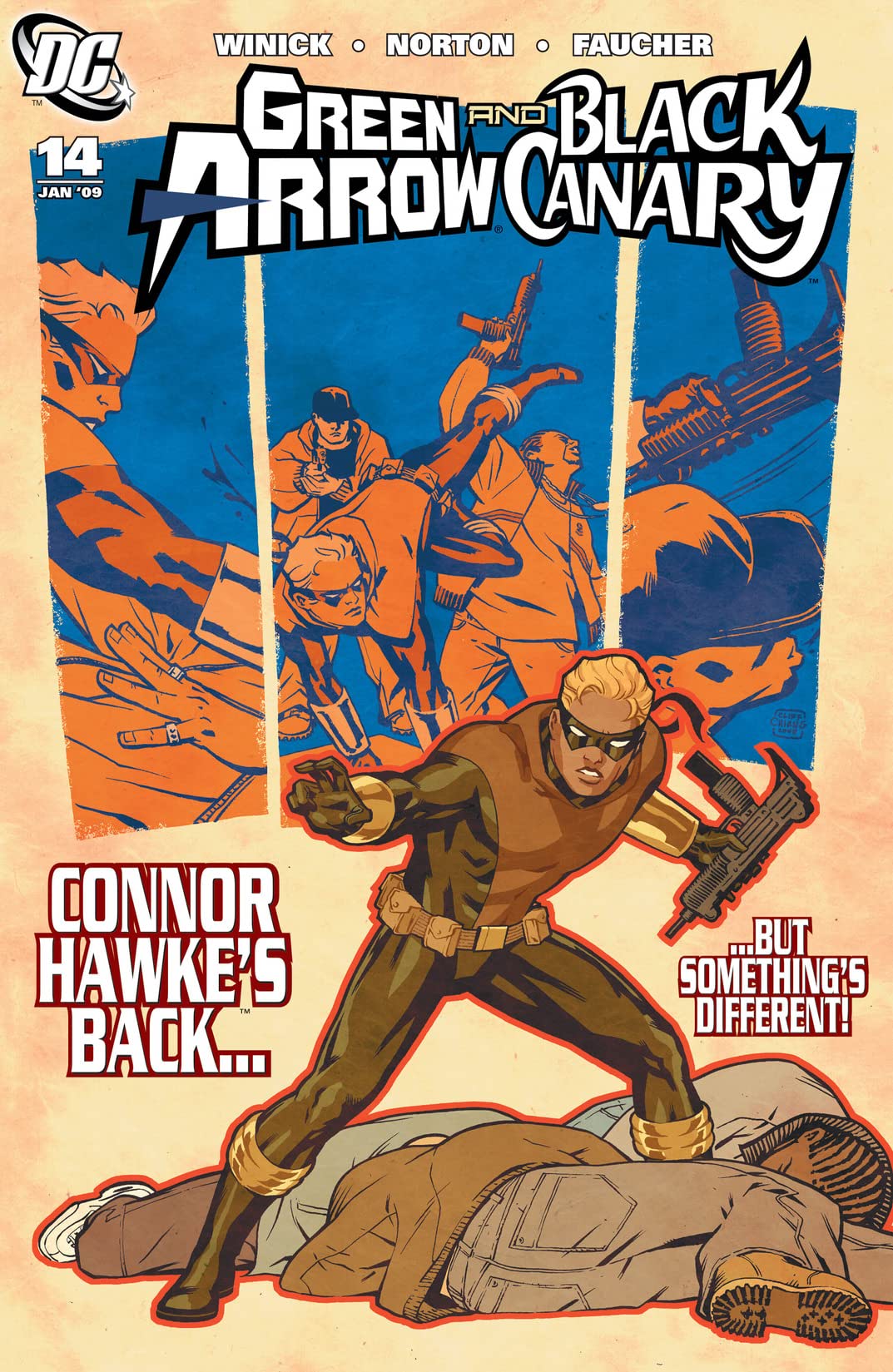Green Arrow / Black Canary (2007) #14 cover
