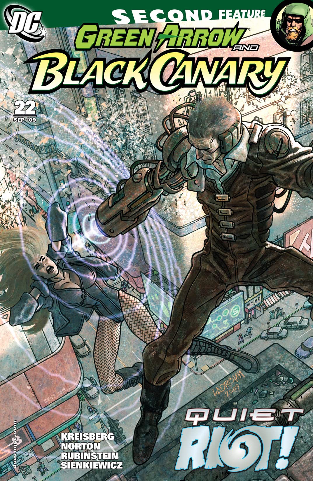 Green Arrow / Black Canary (2007) #22