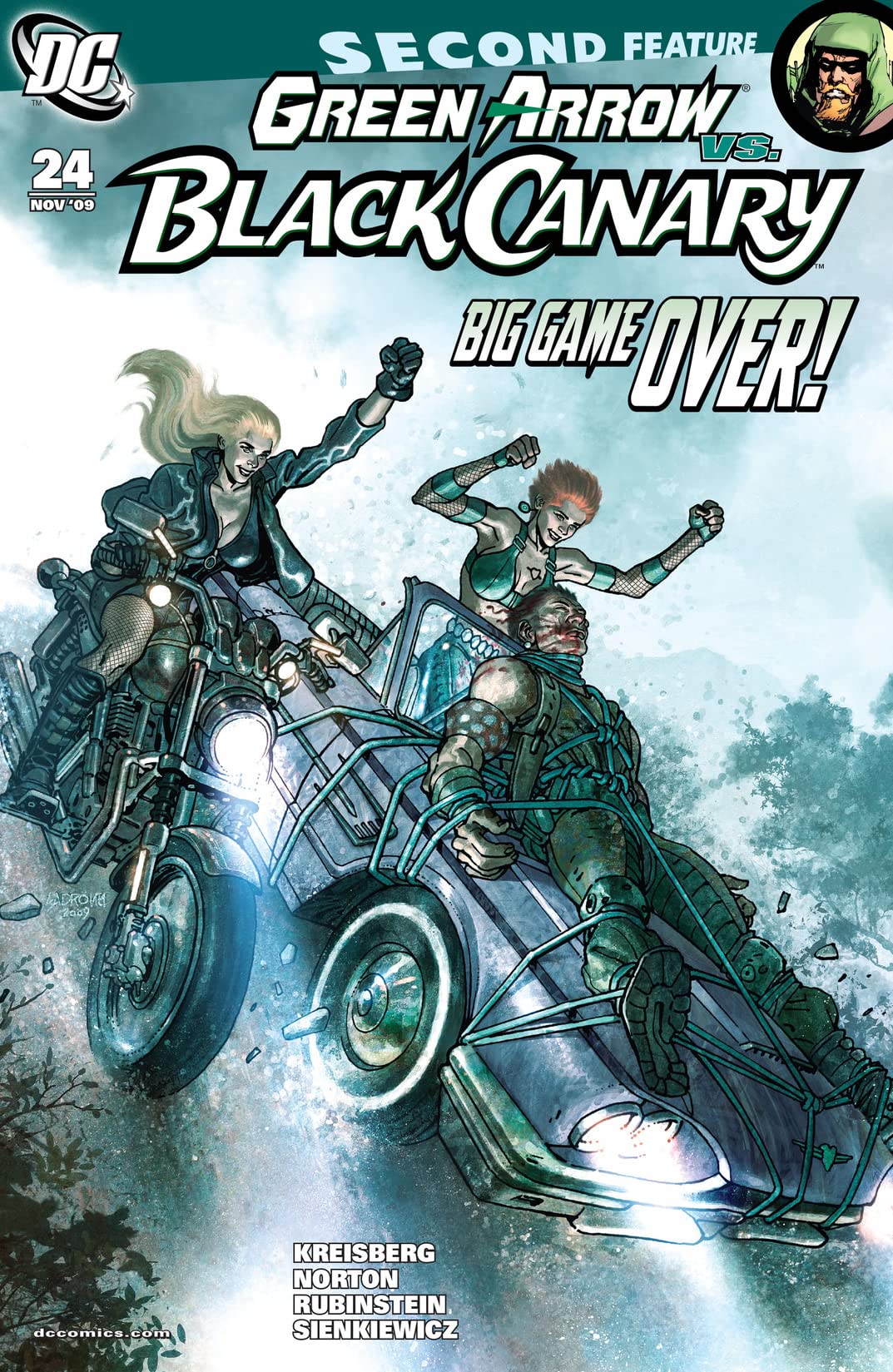 Green Arrow / Black Canary (2007) #24