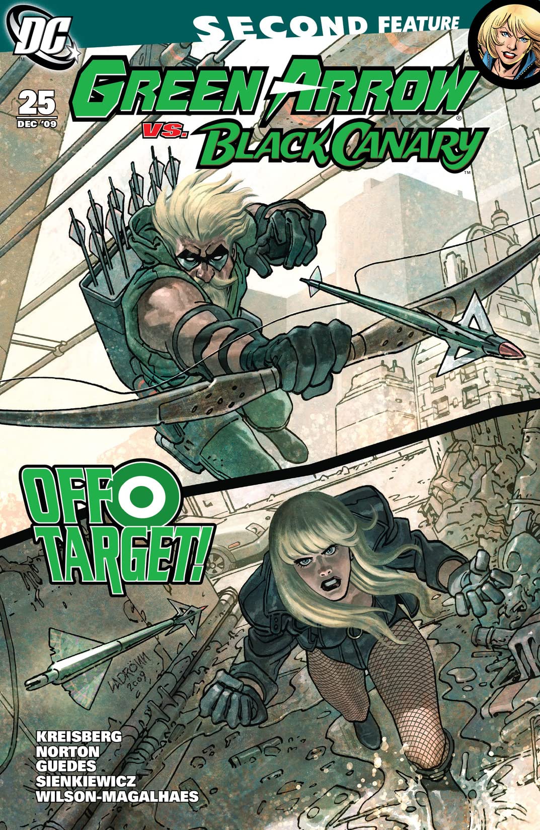 Green Arrow / Black Canary (2007) #25