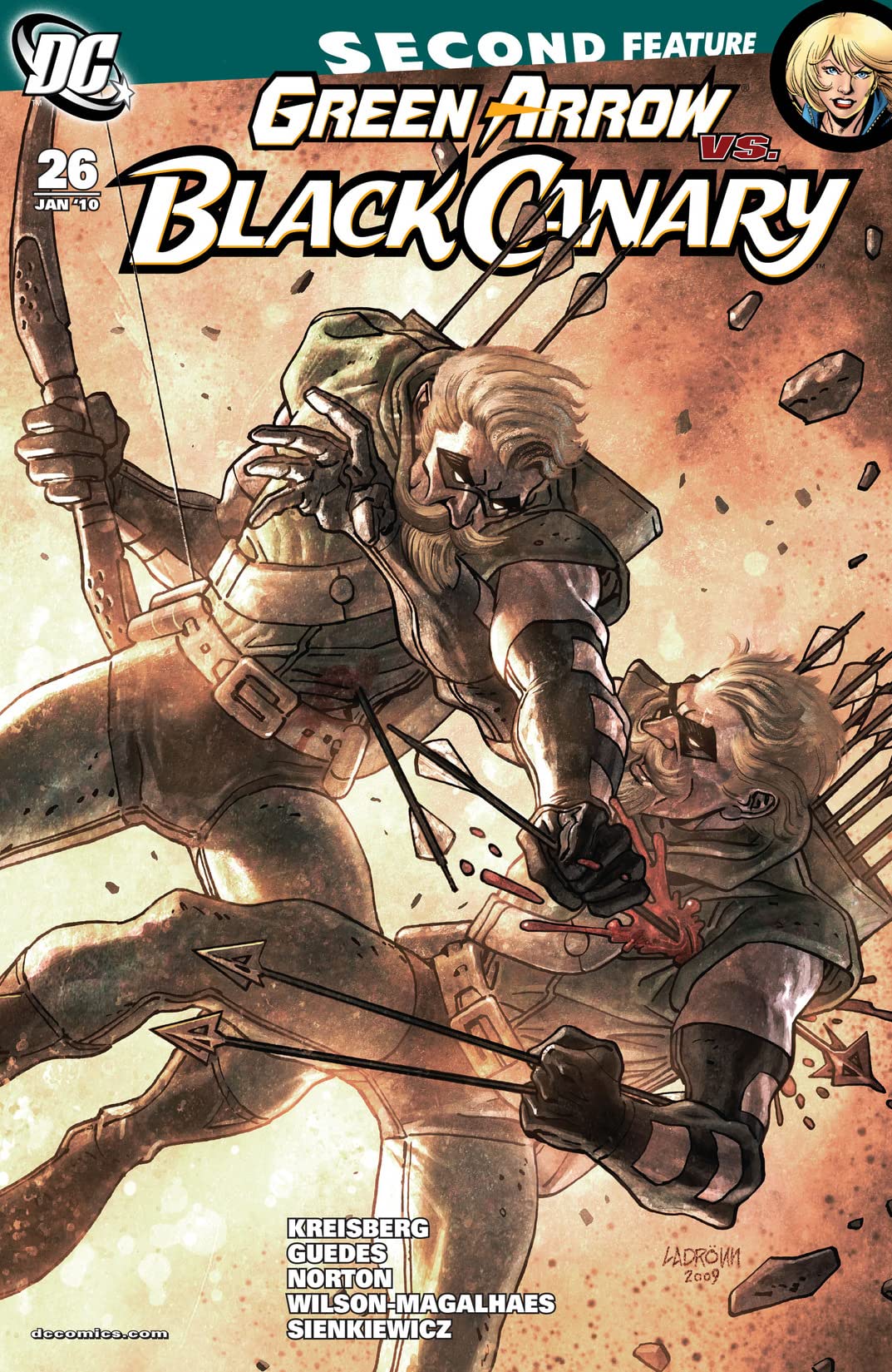 Green Arrow / Black Canary (2007) #26