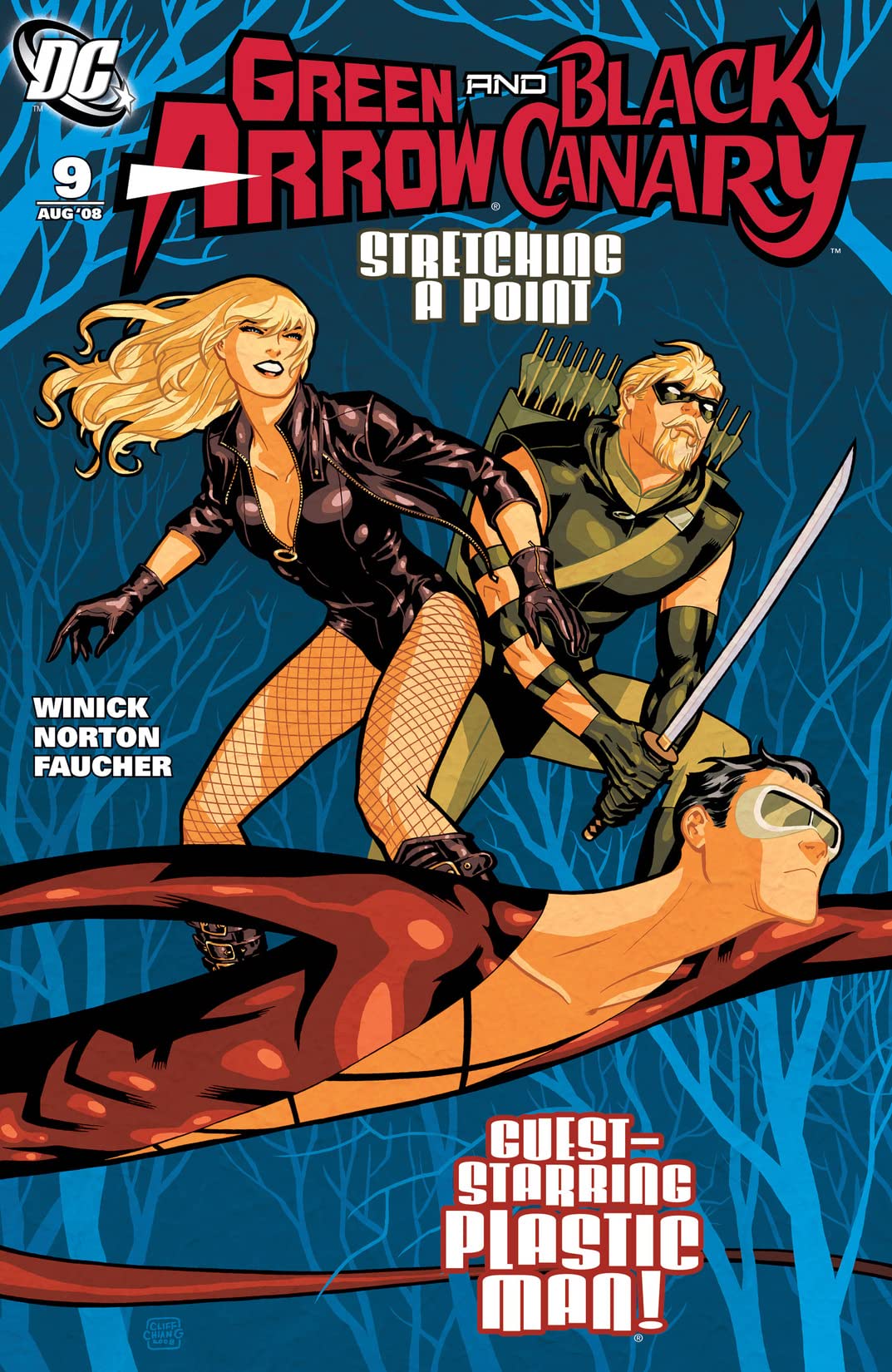 Green Arrow / Black Canary (2007) #9 cover