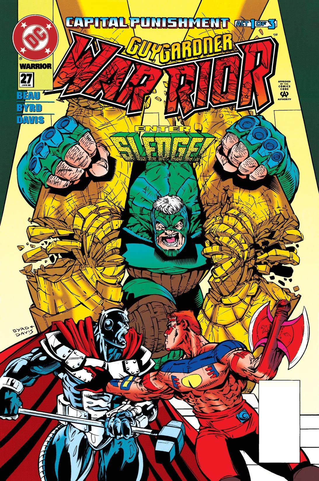 Guy Gardner: Warrior (1994) #27 cover
