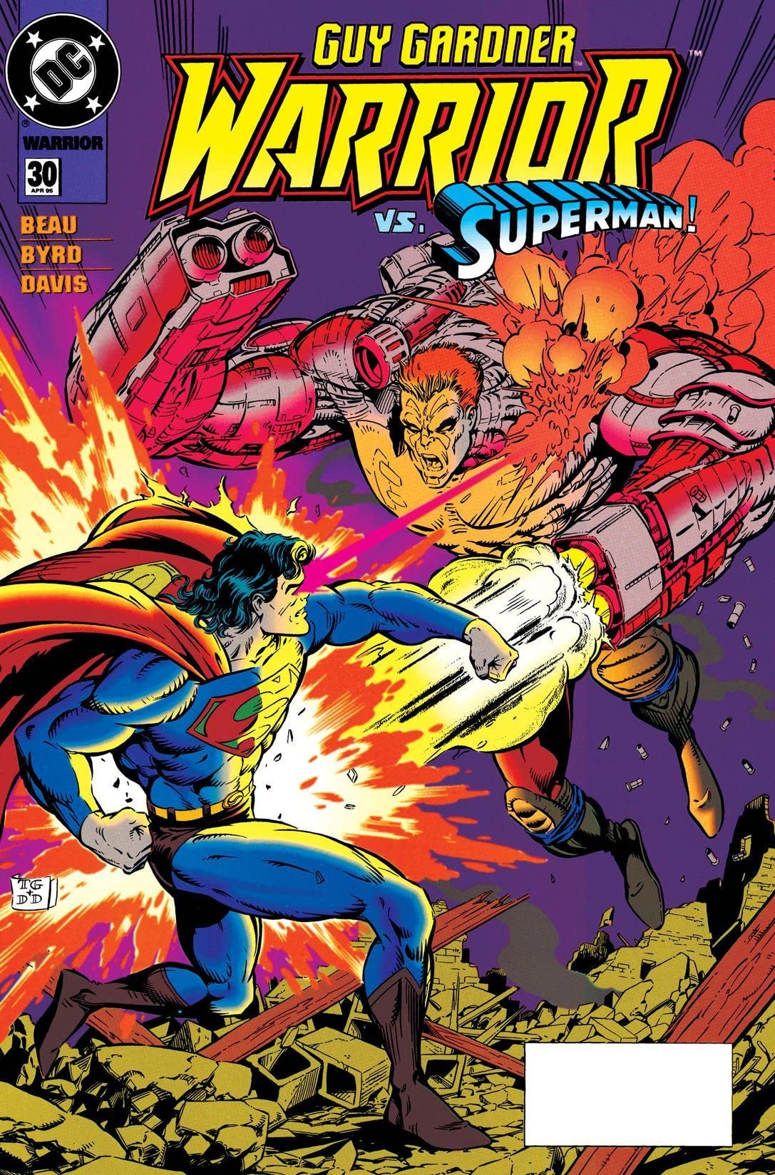 Guy Gardner: Warrior (1994) #30 cover