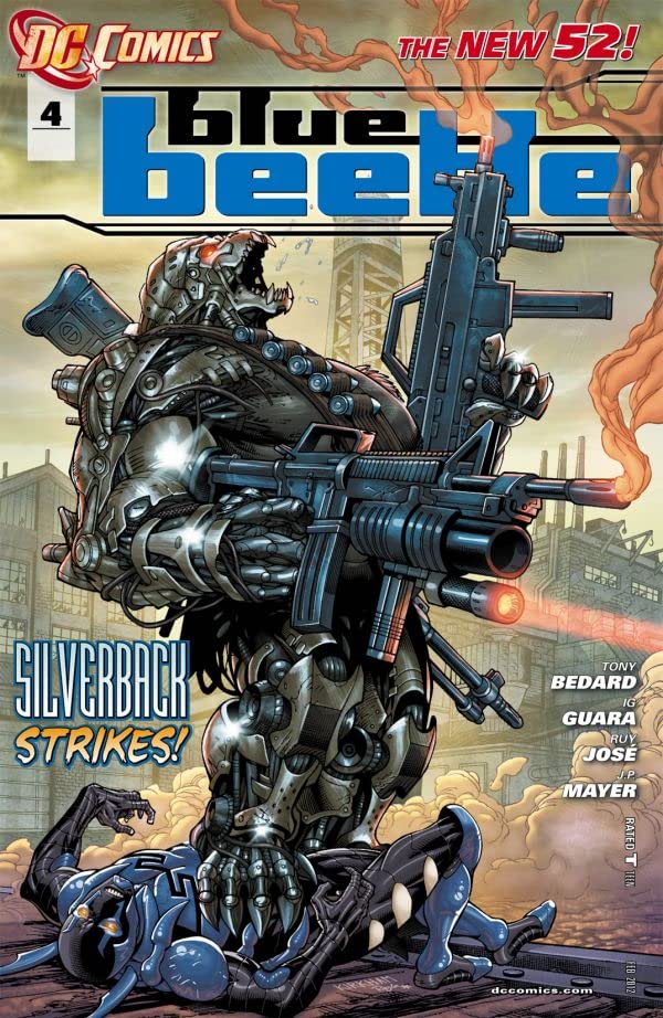 Blue Beetle (2011) #4