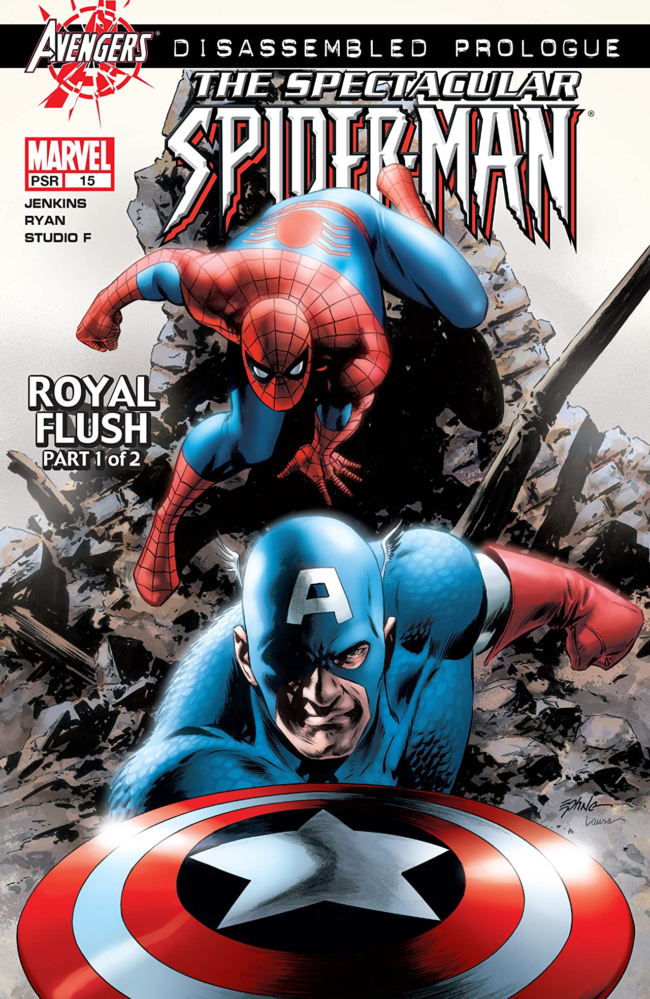 Cover of Spectacular Spider-Man #15